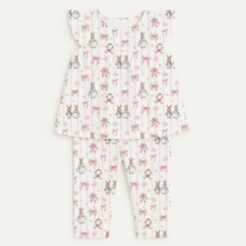 Yoke Girls Pyjama 100% orga..
