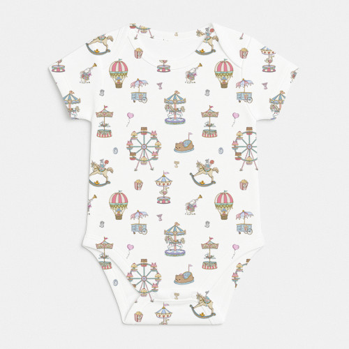 Printed Short-Sleeve Bodyve..