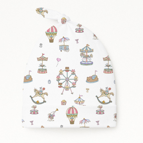Supima Cotton Layette Hat w..