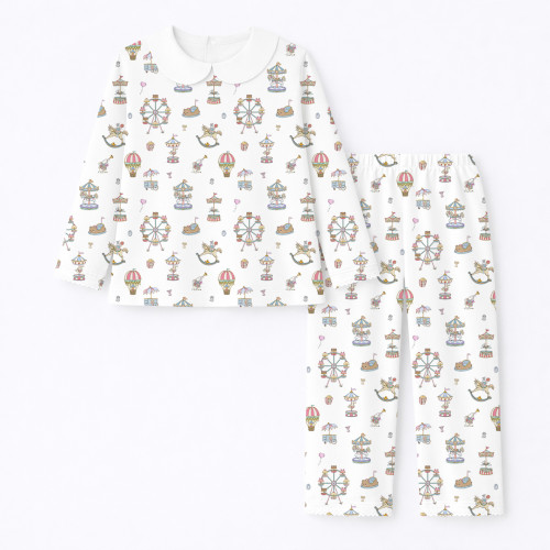 Pyjama long sleeve with col..