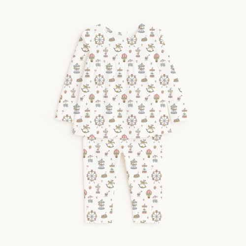 Yoke Girls Pyjama long slee..