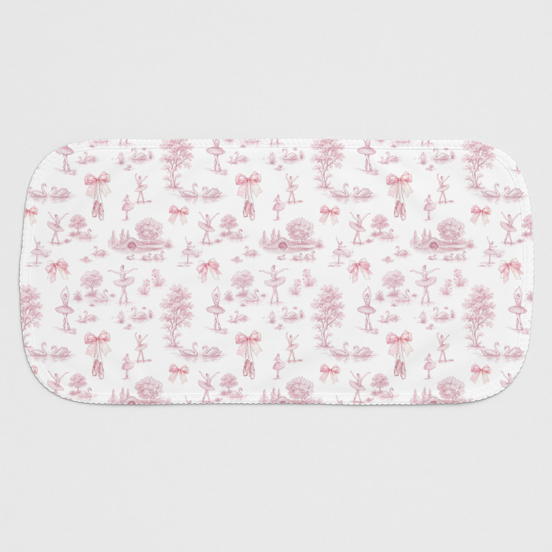 Burpy Bib BB009 – Organic Supima Cotton SWAN LAKE