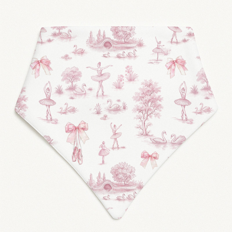 Triangle Bandana Bib for Babies Bib001 SWAN LAKE Triangle Bandana Bib for Babies Bib001 SWAN LAKE