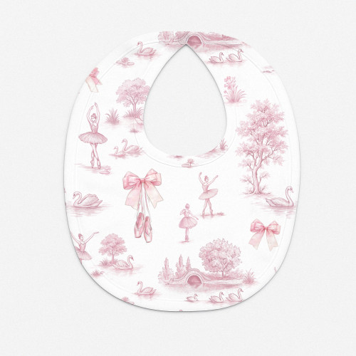 Baby Bib with Picot Trim BI..