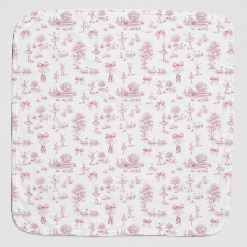 Two-Layer Baby Blanket BL001  SWAN LAKE