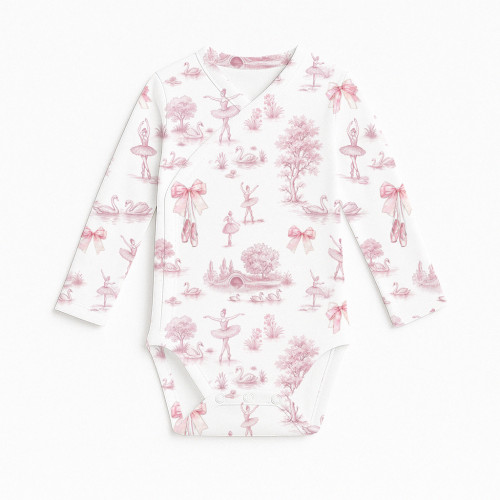 Printed Long-Sleeve Kimono ..