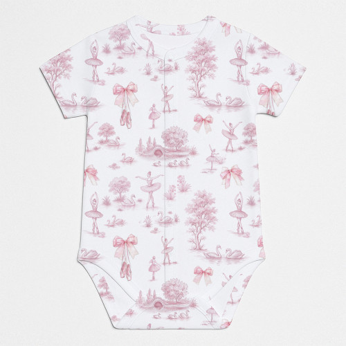 Printed Short-Sleeve Front ..