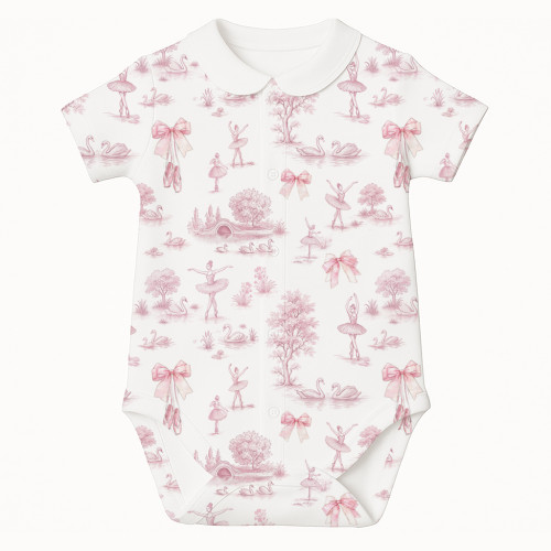 Printed Short-Sleeve Front ..