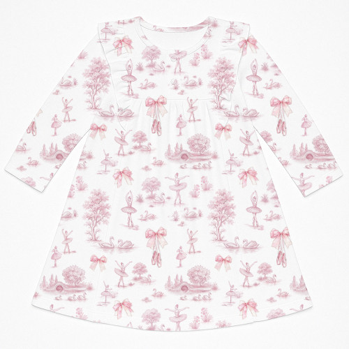 Charming Long-Sleeved Night..