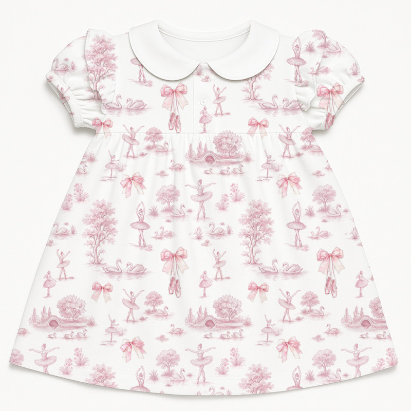 Supima Cotton Night Dress with Ruffle DR019CL SWAN LAKE Supima Cotton Night Dress with Ruffle DR019CL SWAN LAKE