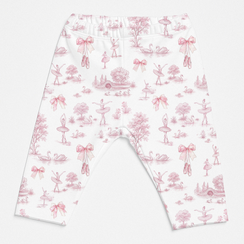 Girls’ Organic Pima Cotton Leggings L003 SWAN LAKE Girls’ Organic Pima Cotton Leggings L003 SWAN LAKE