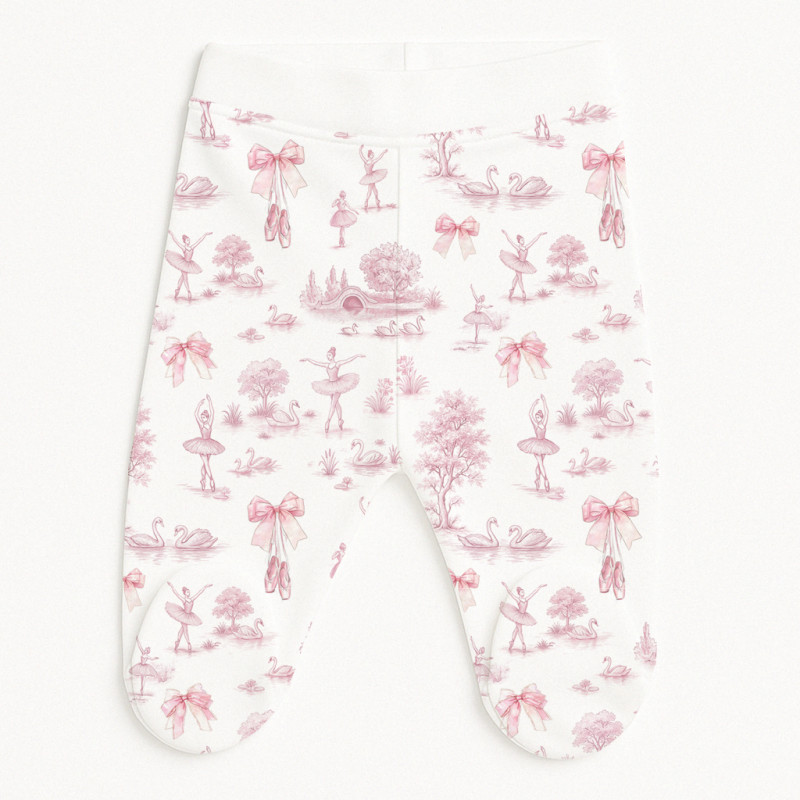 Footed Baby Pants SH002 SWAN LAKE