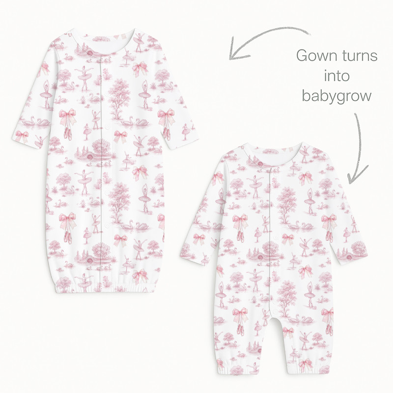 Baby converter gown TR001 SWAN LAKE