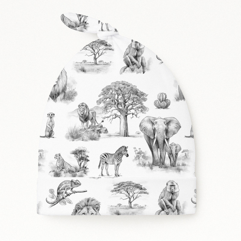 Supima Cotton Layette Hat with Knot H003 WILD HORIZONT Supima Cotton Layette Hat with Knot H003 WILD HORIZONT