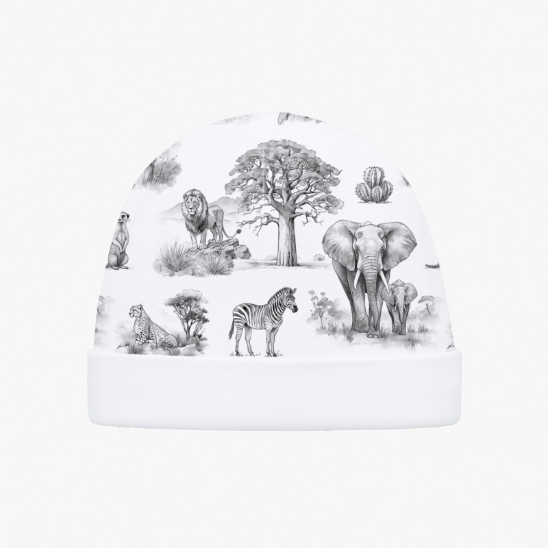 Cotton Baby Hat H004 WILD HORIZONT Cotton Baby Hat H004 WILD HORIZONT