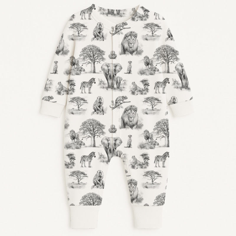 Long sleeve Romper for baby K060 WILD HORIZONT Long sleeve Romper for baby K060 WILD HORIZONT