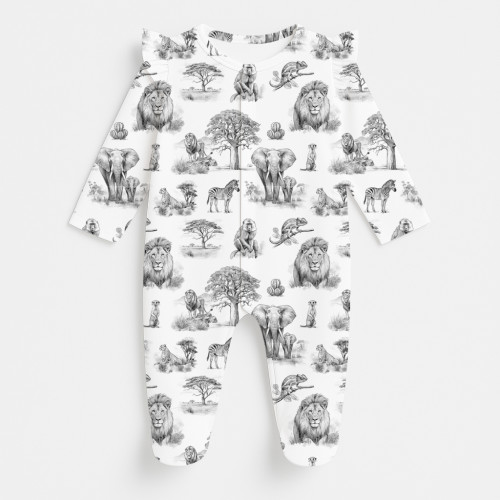 Babygrow with ruffles 100% ..