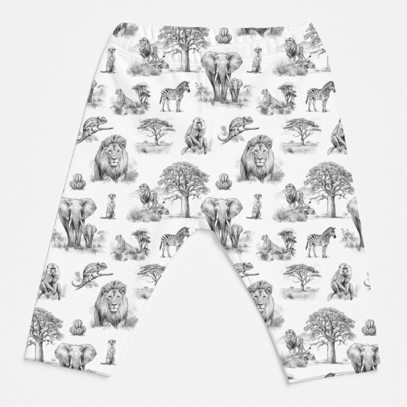 Girls’ Organic Pima Cotton Leggings L003 WILD HORIZONT Girls’ Organic Pima Cotton Leggings L003 WILD HORIZONT