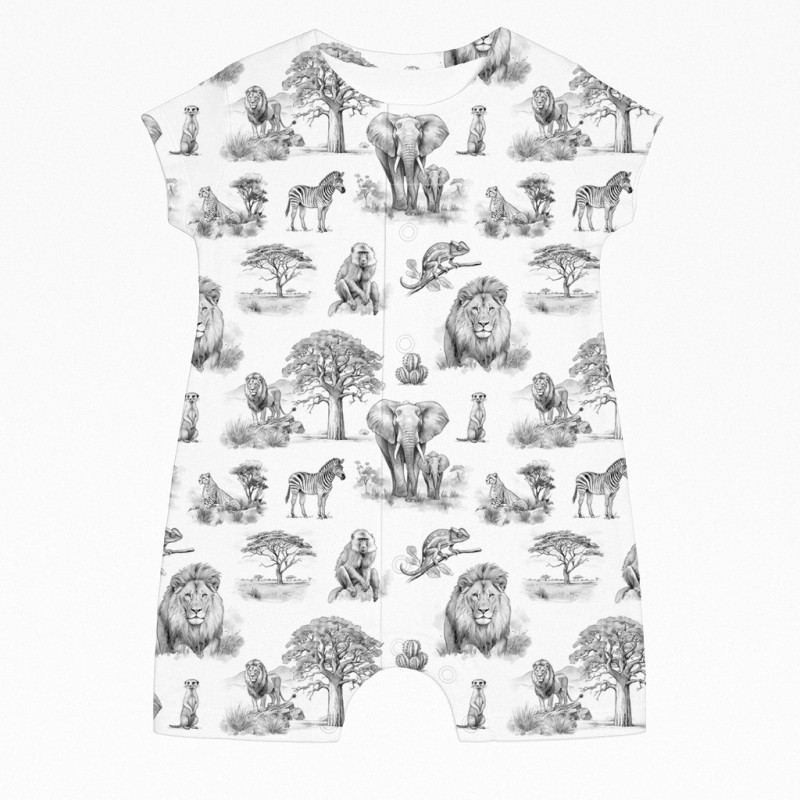 Supima Cotton Shortie R003 WILD HORIZONT Supima Cotton Shortie R003 WILD HORIZONT