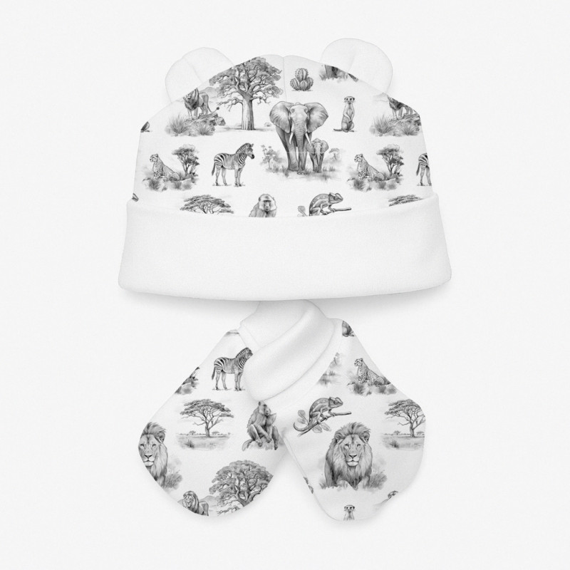 Hat and Mittens Set010 WILD HORIZONT Hat and Mittens Set010 WILD HORIZONT