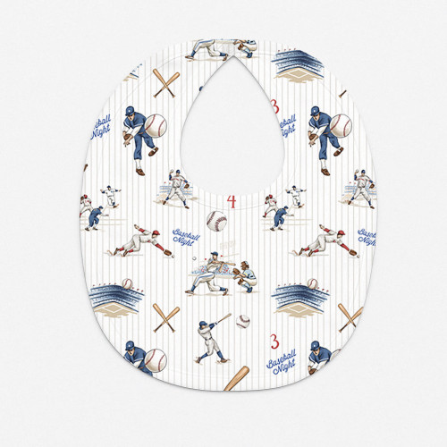 Baby Bib with Picot Trim BI..