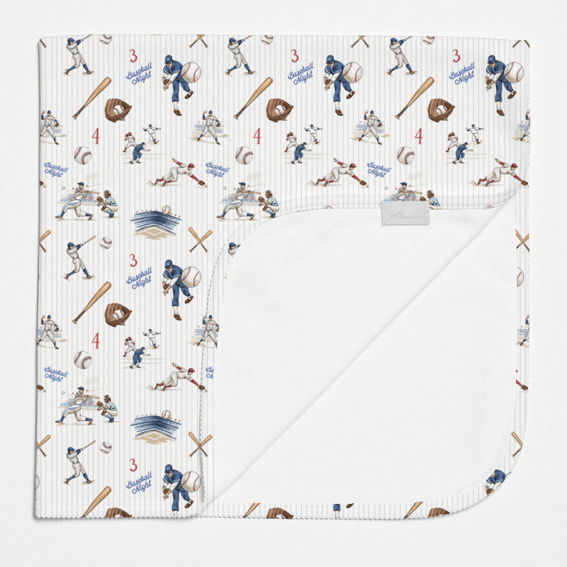 Two-Layer Baby Blanket BL001 BASEBALL Two-Layer Baby Blanket BL001 BASEBALL