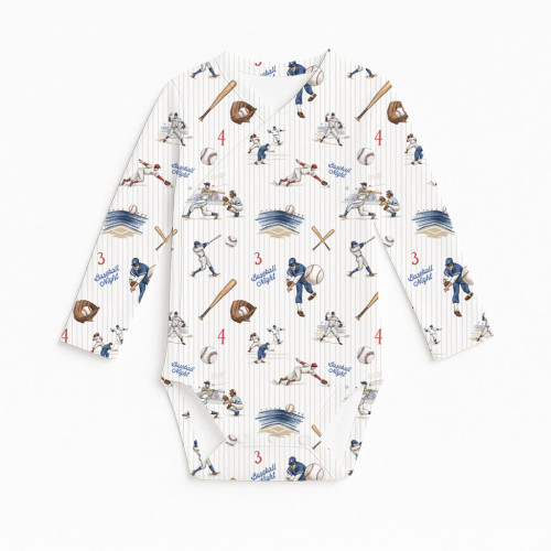 Printed Long-Sleeve Kimono ..