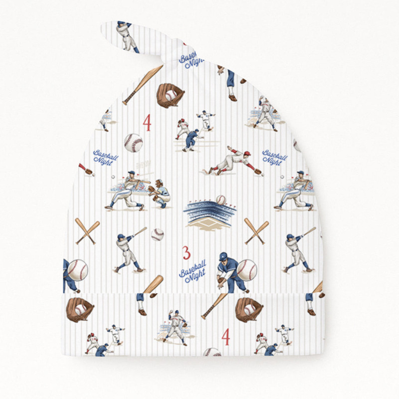 Шапочка з вузликом з бавовни Supima H003 BASEBALL