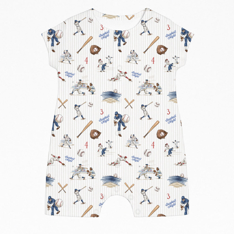 Supima Cotton Shortie R003 BASEBALL Supima Cotton Shortie R003 BASEBALL
