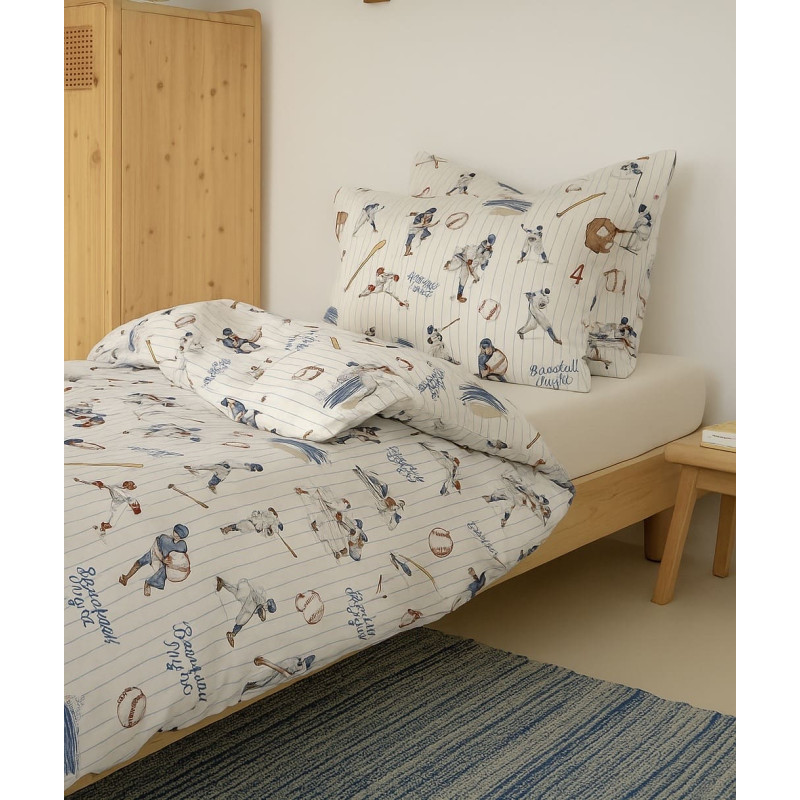 Bedding Set LIN001 BASEBALL – For Baby and Toddler Beds Bedding Set LIN001 BASEBALL – For Baby and Toddler Beds