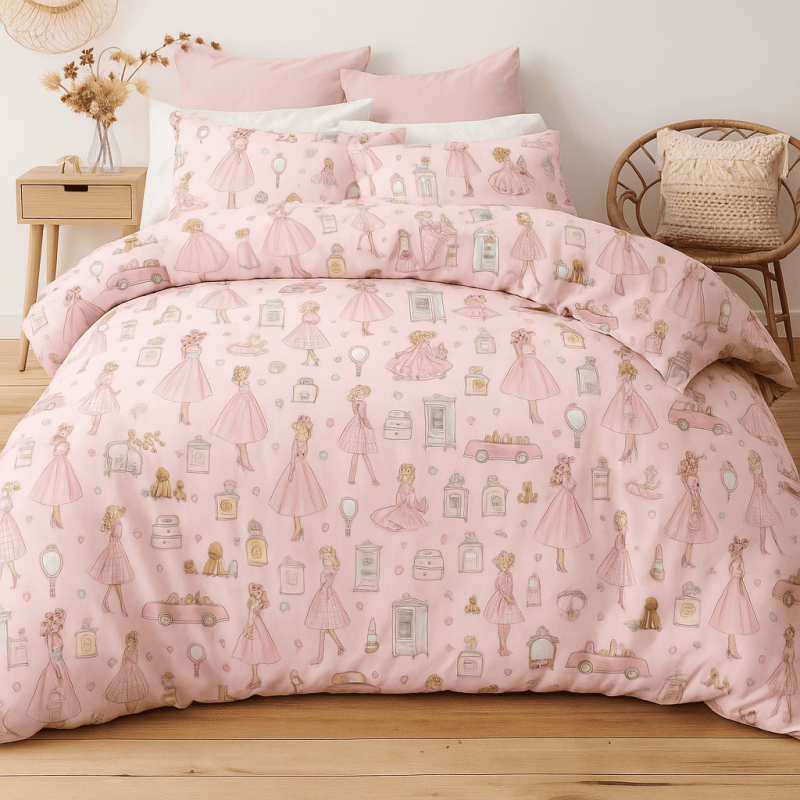 Bedding Set LIIN001 MON CHERIE – For Baby and Toddler Beds Bedding Set LIIN001 MON CHERIE – For Baby and Toddler Beds
