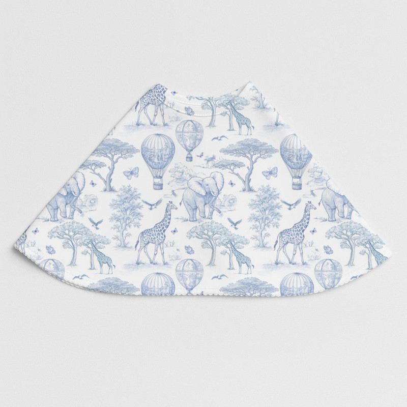 Burpy Bib BB010 – Organic Supima Cotton BLUE TOILE AFRICA