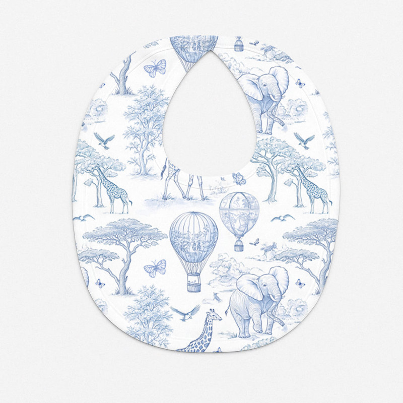 Нагрудник с отделкой BIB005 BLUE TOILE AFRICA