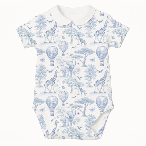 Printed Short-Sleeve Front ..