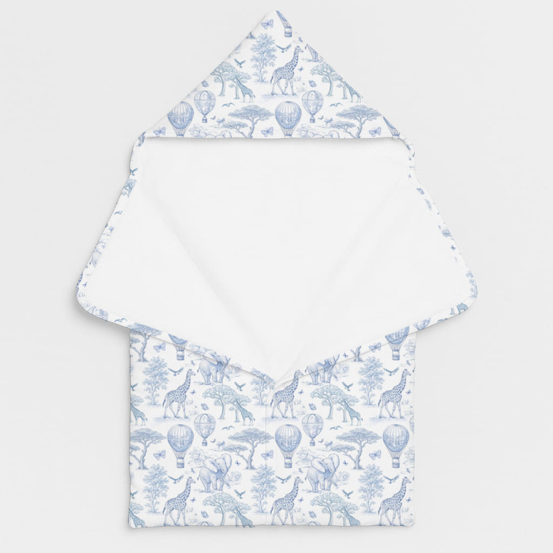 Charming Babynest C001 BLUE TOILE AFRICA Charming Babynest C001 BLUE TOILE AFRICA