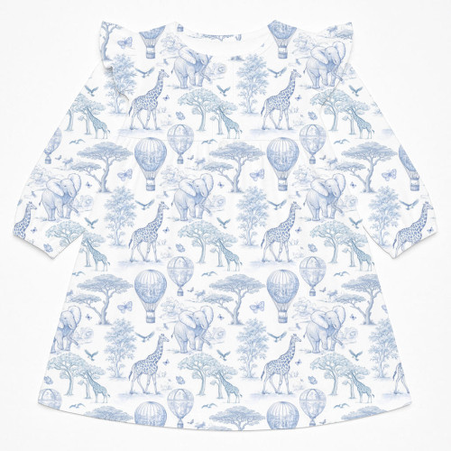Charming Long-Sleeved Night..
