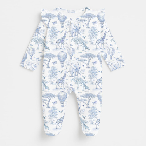 Babygrow with ruffles 100% ..