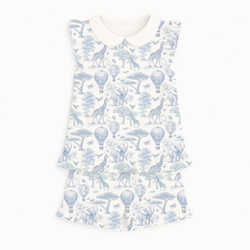 Short Supima Cotton Pyjamas..