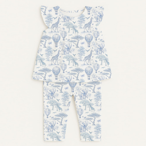 Yoke Girls Pyjama 100% orga..