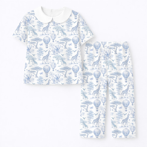 Luxury Pajama Set with Coll..