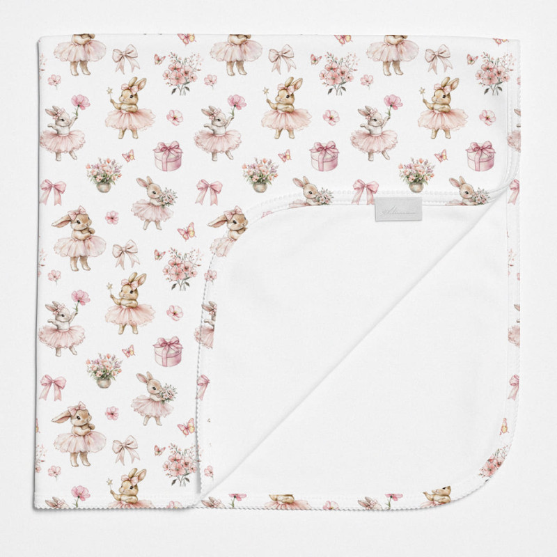 Two-Layer Baby Blanket BL001 BUBBLES Two-Layer Baby Blanket BL001 BUBBLES