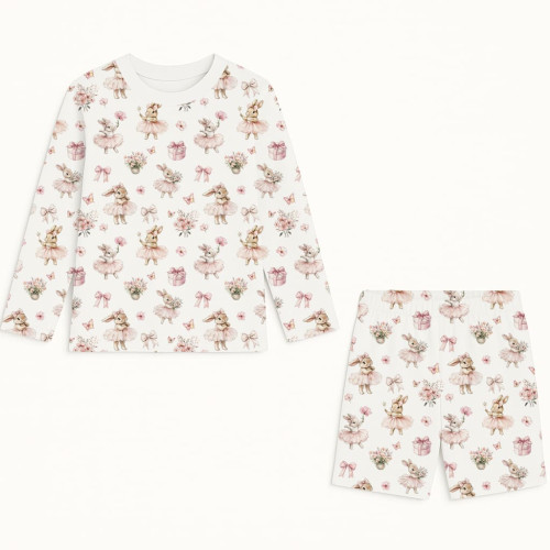 Printed Supima Cotton Top a..
