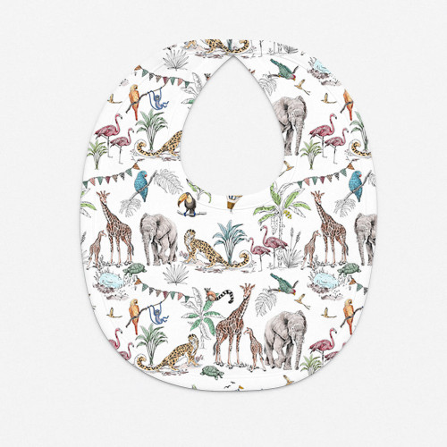 Baby Bib with Picot Trim BI..