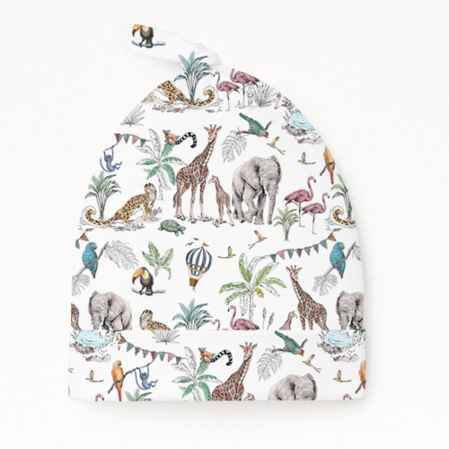 Supima Cotton Layette Hat w..