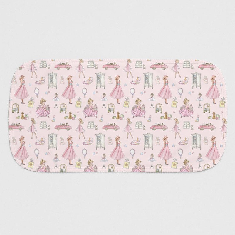 Burpy Bib BB009 MON CHERIE – Organic Supima Cotton Burpy Bib BB009 MON CHERIE – Organic Supima Cotton