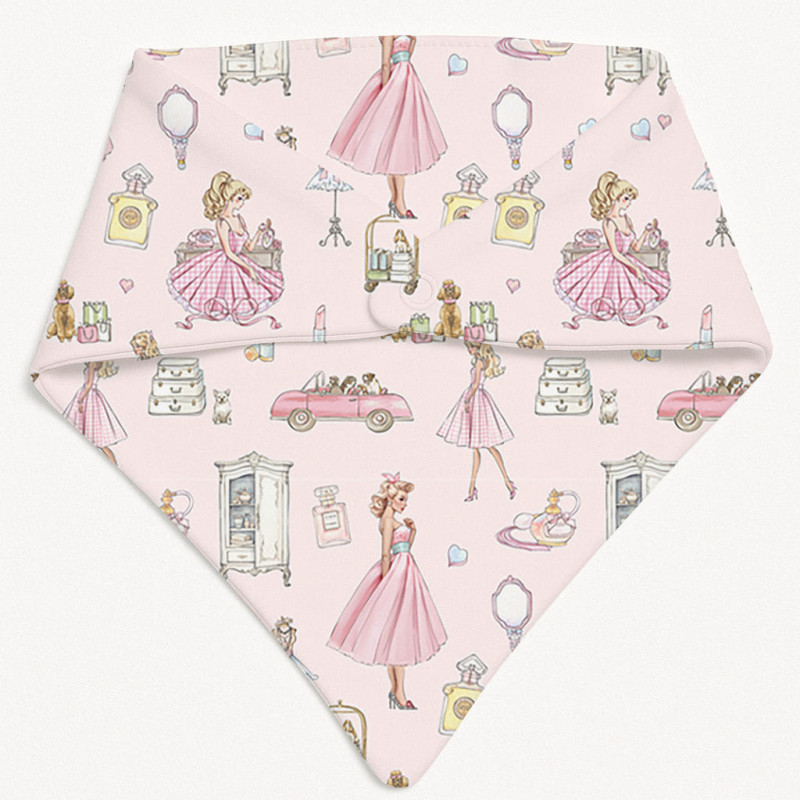 Triangle Bandana Bib for Babies Bib001  MON CHERIE