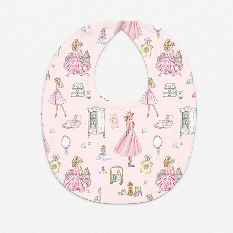 Слюнявчик з піко-обробкою BIB005  MON CHERIE