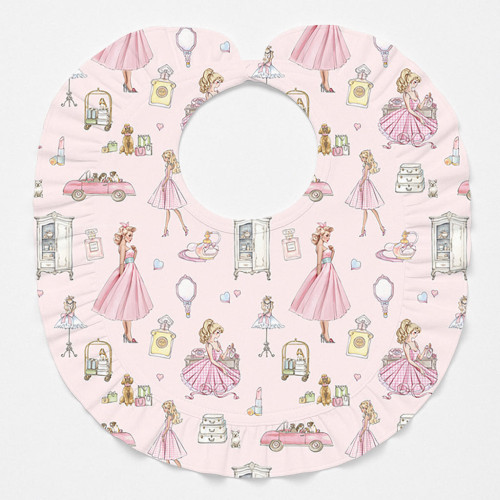 Baby Bib with Ruffles for g..