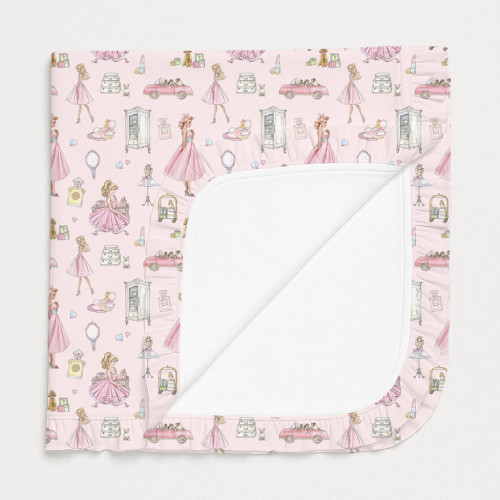 Two-Layer Baby Blanket with..