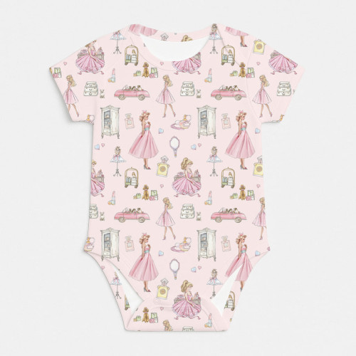 Printed Short-Sleeve Bodyve..